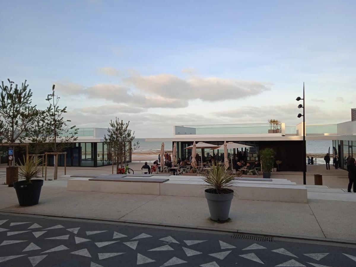 Albireo, Appt Cosy En Front De Mer Luc-sur-Mer Kültér fotó